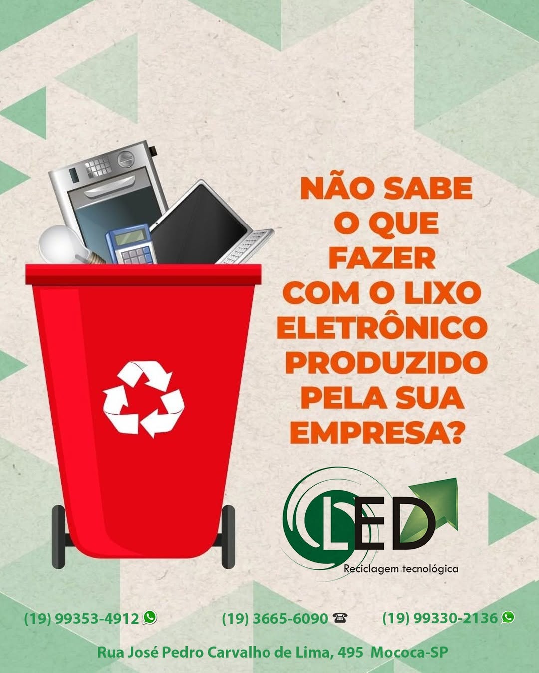 Não sabe o que fazer com o lixo eletrônico produzido pela sua empresa ...